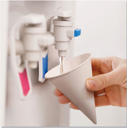 4 oz White Paper Cone Cups, 5000/Case